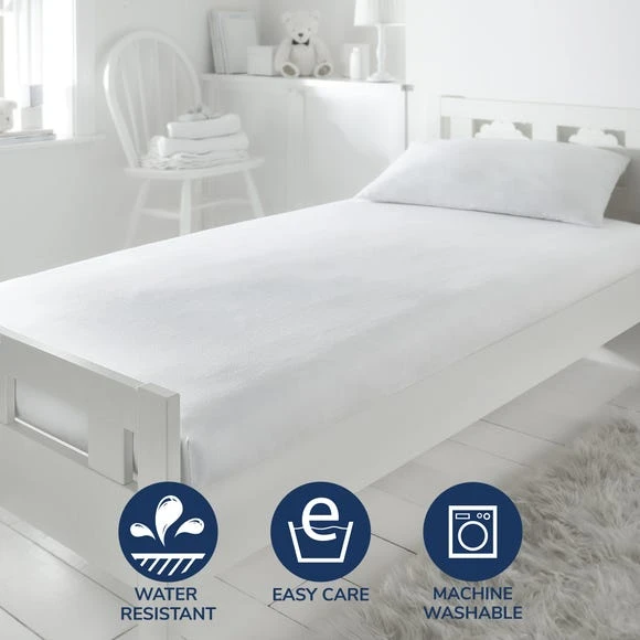 Fogarty Little Sleepers Soft Touch Waterproof Mattress Protector Mattress Protectors, White 1 Fogarty Little Sleepers Soft Touch Waterproof Mattress Protector Mattress Protectors, White