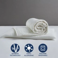 Fogarty Little Sleepers Bamboo Soft 4 Tog Cot Bed Duvet and Pillow Set Duvets, Boho