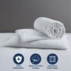 Fogarty Little Sleepers Forever Fresh Antibacterial 4 Tog Duvet and Pillow Set White, Duvets