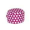 Kaikoo Pink Hearts Footstool Footstools
