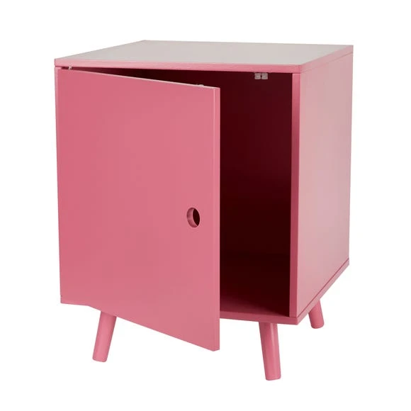 Elementals Elements Kids Bedside Storage Cube Bedside Table, Natural History Museum Modern Skandi, Wood 3 Elementals Elements Kids Bedside Storage Cube Bedside Table, Natural History Museum Modern Skandi, Wood - Image 3