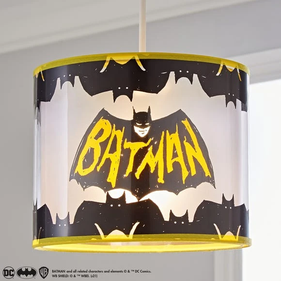 Batman Light Shade Polypropylene, Light Shades, Patterned 1 Batman Light Shade Polypropylene, Light Shades, Patterned
