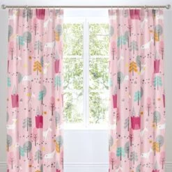 Cosatto Unicornland Pencil Pleat Curtains Kids, Cotton