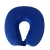 Dunelm Blue Travel Pillow Royal Blue, Plain, Polyester