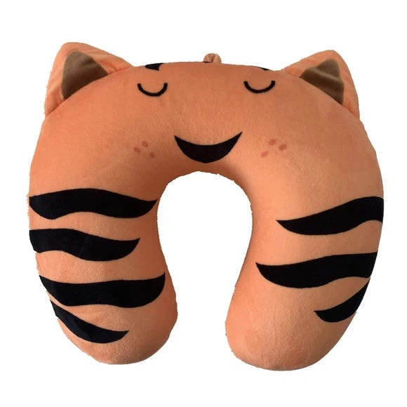 Dunelm Kids Tiger Travel Pillow Travel Accessories, Polyester, Animals 1 Dunelm Kids Tiger Travel Pillow Travel Accessories, Polyester, Animals