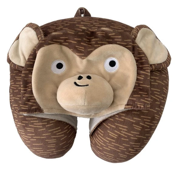 Dunelm Kids Hooded Monkey Travel Pillow Animals, Travel Accessories, Polyester 1 Dunelm Kids Hooded Monkey Travel Pillow Animals, Travel Accessories, Polyester