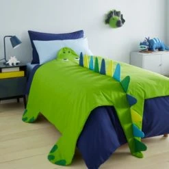 Dunelm Roar 3D Bedspread Printed, Dinosaur, Bedspreads & Runners