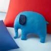 Elements Ezra Elephant 3D Cushion Patterned, Acrylic, Kids Cushion