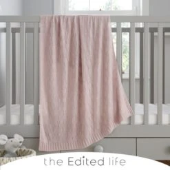 The Edited Life Bamboo Knitted Blanket Blankets & Throws, Made From Bamboo, Natural History Museum Modern Skandi -All Kids And Nursery Sales 2024 30715347