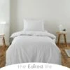 The Edited Life Cloud 100% Organic Cotton Duvet Cover and Pillowcase Set Plain, Organic Cotton Cloud, Duvet Cover Sets