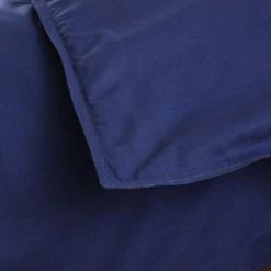 The Edited Life Sailor Blue 100% Organic Cotton Duvet Cover and Pillowcase Set Plain, Organic Cotton Sailor Blue, Duvet Cover Sets -All Kids And Nursery Sales 2024 30715911 alt03