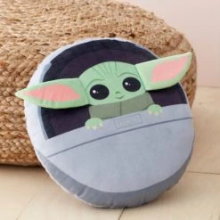 Disney Star Wars Baby Grogu™ 3D Cushion Patterned, Polyester, Kids Cushion