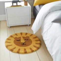 Dunelm Lion Rug Patterned, Rugs, Boho