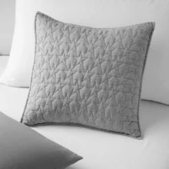 Dunelm Quilted Star Cushion Kids Cushion, Polyester