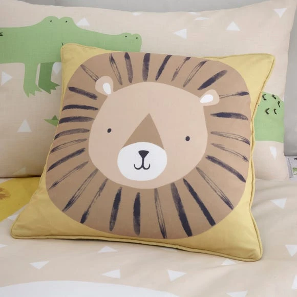 Catherine Lansfield Roarsome Animals Cushion Polyester, Kids Cushion 1 Catherine Lansfield Roarsome Animals Cushion Polyester, Kids Cushion
