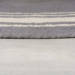 Dunelm Cotton Tassel Circle Rug Textured, Rugs, Plain -All Kids And Nursery Sales 2024 30731717 alt02