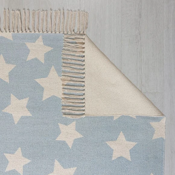 Dunelm Alma Stars Rug Rugs, Cotton, Kids 5 Dunelm Alma Stars Rug Rugs, Cotton, Kids - Image 5