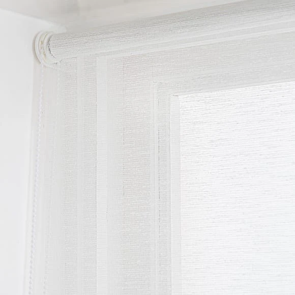 Dunelm Pollen Reducing White Sheer Roller Blind Linen, Plain, Roller Blinds 6 Dunelm Pollen Reducing White Sheer Roller Blind Linen, Plain, Roller Blinds - Image 6