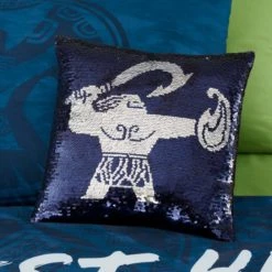 Disney Moana Maui Cushion Polyester, Sequin, Kids Cushion