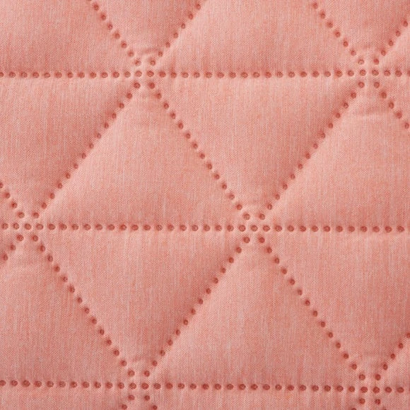 Dunelm Coral Geo Pinsonic Quilted Duvet Cover and Pillowcase Set Duvet Cover Sets, Geometric, Polyester 3 Dunelm Coral Geo Pinsonic Quilted Duvet Cover and Pillowcase Set Duvet Cover Sets, Geometric, Polyester - Image 3