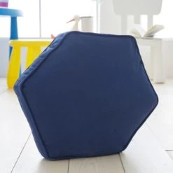 Dunelm Hexagon Cushion Kids Cushion, Cotton, 3D Effect -All Kids And Nursery Sales 2024 30732044