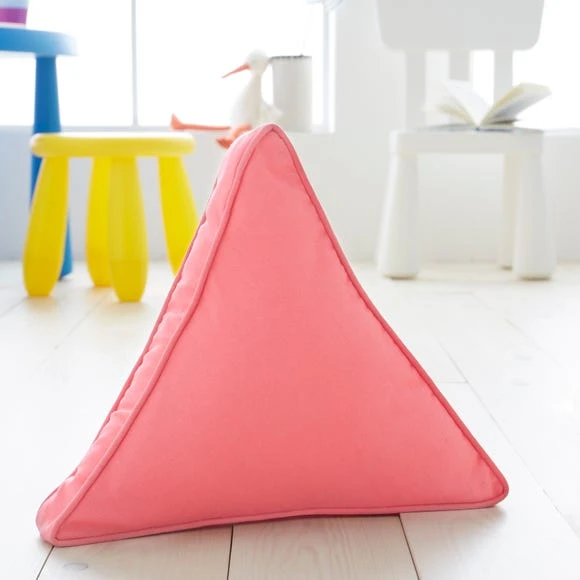 Dunelm Triangle Cushion 3D Effect, Cotton, Kids Cushion 1 Dunelm Triangle Cushion 3D Effect, Cotton, Kids Cushion