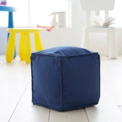 Dunelm Cube Cushion 3D Effect, Cotton, Kids Cushion