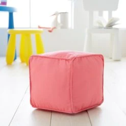 Dunelm Cube Cushion 3D Effect, Cotton, Kids Cushion -All Kids And Nursery Sales 2024 30732049