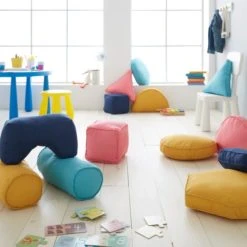 Dunelm Hexagon Cushion Kids Cushion, Cotton, 3D Effect -All Kids And Nursery Sales 2024 30732053 alt08