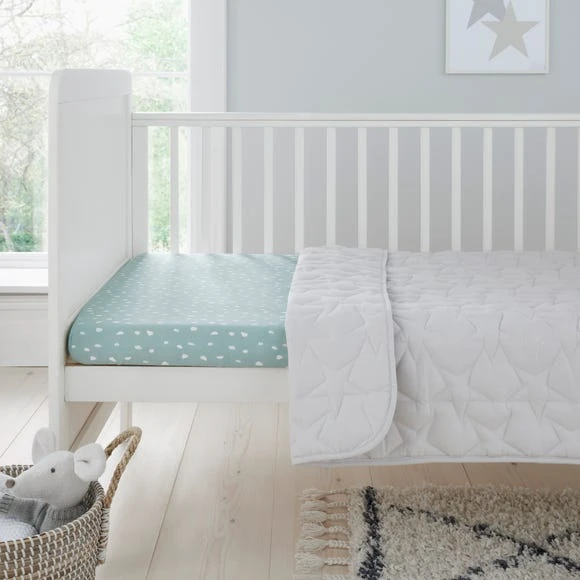 Dunelm Set of 2 Spotted 100% Cotton Jersey Fitted Sheets Plain, Natural History Museum Modern Skandi 9 Dunelm Set of 2 Spotted 100% Cotton Jersey Fitted Sheets Plain, Natural History Museum Modern Skandi - Image 9