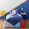 Dunelm Bold Geometric 100% Cotton Reversible Duvet Cover and Pillowcase Set MultiColoured, Duvet Cover Sets