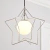 Dunelm Star Ceiling Fitting Kids, Height Adjustable, Ceiling Fittings