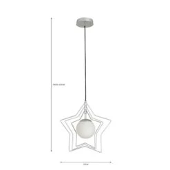 Dunelm Star Ceiling Fitting Kids, Height Adjustable, Ceiling Fittings 22 Dunelm Star Ceiling Fitting Kids, Height Adjustable, Ceiling Fittings -All Kids And Nursery Sales 2024 30732672 alt07