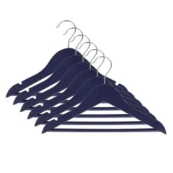 Dunelm Pack of 6 Kids Wooden Hangers Metal, Plain 15 Dunelm Pack of 6 Kids Wooden Hangers Metal, Plain -All Kids And Nursery Sales 2024 30733508 alt04
