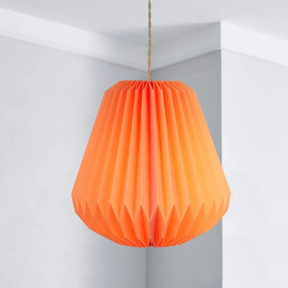 Dunelm Origami Decagon Easy Fit Pendant Monochrome Pop, Paper, Geometric 9 Dunelm Origami Decagon Easy Fit Pendant Monochrome Pop, Paper, Geometric - Image 9