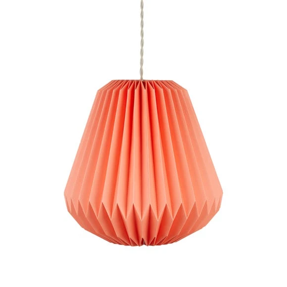 Dunelm Origami Decagon Easy Fit Pendant Monochrome Pop, Paper, Geometric 12 Dunelm Origami Decagon Easy Fit Pendant Monochrome Pop, Paper, Geometric - Image 12