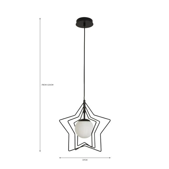 Dunelm Star Ceiling Fitting Kids, Height Adjustable, Ceiling Fittings 17 Dunelm Star Ceiling Fitting Kids, Height Adjustable, Ceiling Fittings - Image 17