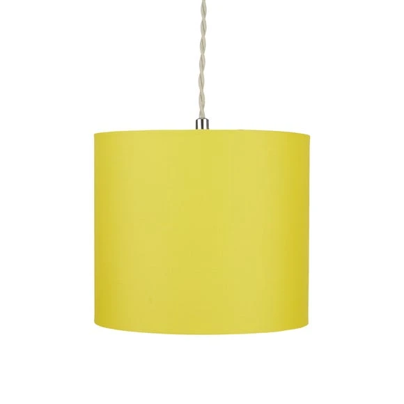 Dunelm Ava 20cm Drum Shade Contemporary, Plain, Light Shades 8 Dunelm Ava 20cm Drum Shade Contemporary, Plain, Light Shades - Image 8