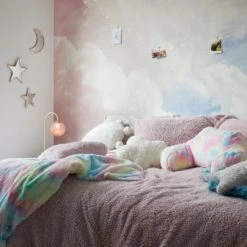 Dunelm White Light Up Cloud Cushion Kids Cushion, Polyester -All Kids And Nursery Sales 2024 30735602 alt07