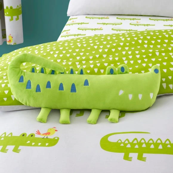 Cosatto Crocodile Smiles Cushion Animals, Polyester, Kids Cushion 1 Cosatto Crocodile Smiles Cushion Animals, Polyester, Kids Cushion