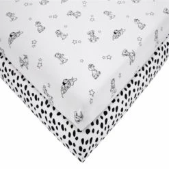 Disney 101 Dalmatians 100% Cotton Fitted Sheet Twin Pack Animals, Kids, Printed