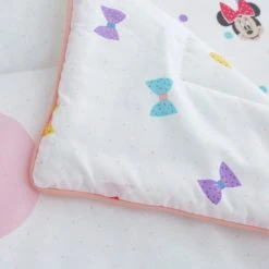 Disney Minnie Mouse 100% Cotton 4 Tog Cot Bed / Toddler Quilt Kids, Kids Quilts, Reversible -All Kids And Nursery Sales 2024 30737738 alt02