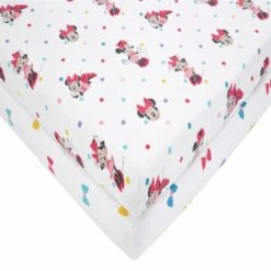 Disney Minnie Mouse 100% Cotton Fitted Sheet Twin Pack Patterned, Fitted Sheets, Animals