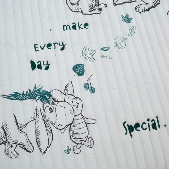 Disney Winnie the Pooh 100% Cotton 4 Tog Cot Bed / Toddler Quilt Kids Quilts, Animals, Patterned 2 Disney Winnie the Pooh 100% Cotton 4 Tog Cot Bed / Toddler Quilt Kids Quilts, Animals, Patterned - Image 2