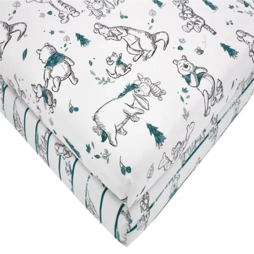Disney Winnie the Pooh 100% Cotton Fitted Sheet Twin Pack Kids, Animals, Printed 8 Disney Winnie the Pooh 100% Cotton Fitted Sheet Twin Pack Kids, Animals, Printed -All Kids And Nursery Sales 2024 30737745