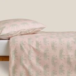 Dunelm Tao the Tiger 100% Brushed Cotton Reversible Duvet Cover and Pillowcase Set Animals, Duvet Cover Sets, Light Pink 7 Dunelm Tao the Tiger 100% Brushed Cotton Reversible Duvet Cover and Pillowcase Set Animals, Duvet Cover Sets, Light Pink -All Kids And Nursery Sales 2024 30737935 alt02