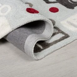 Dunelm City Buzz Rug Light Grey, Rugs, Kids -All Kids And Nursery Sales 2024 30742265 alt04