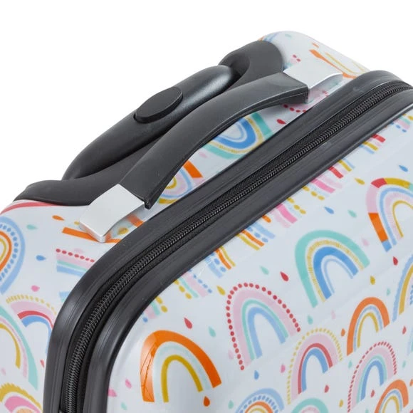Dunelm Rainbow Cabin Case Luggage, Plastic, Kids 4 Dunelm Rainbow Cabin Case Luggage, Plastic, Kids - Image 4