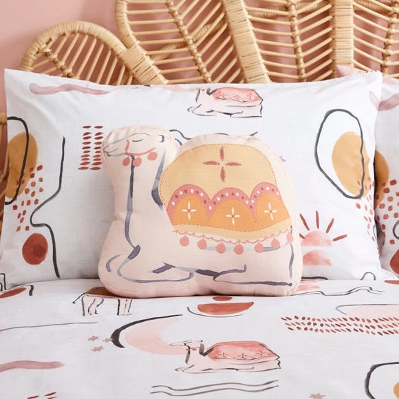Dunelm Boho Desert Camel Cushion Cotton, Abstract, Kids Cushion 1 Dunelm Boho Desert Camel Cushion Cotton, Abstract, Kids Cushion