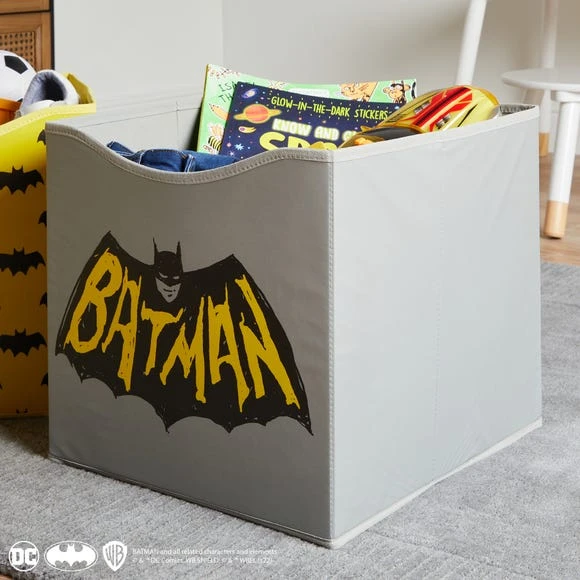 Batman Pack of 2 Storage Cubes Polyester, Cube Storage, Folding 3 Batman Pack of 2 Storage Cubes Polyester, Cube Storage, Folding - Image 3